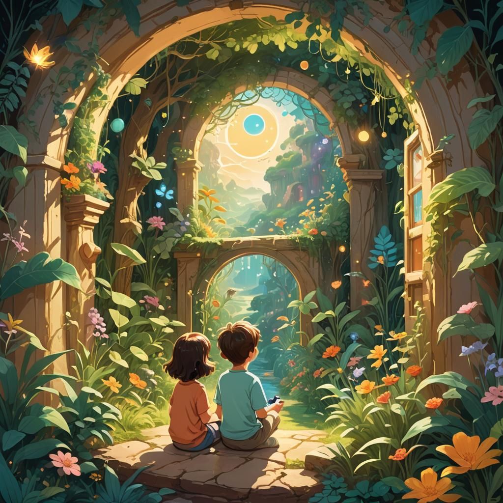 Magical Portal Opens to New Realm in Digital Art