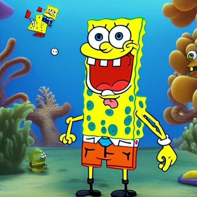 AI Generated SpongeBob SquarePants
