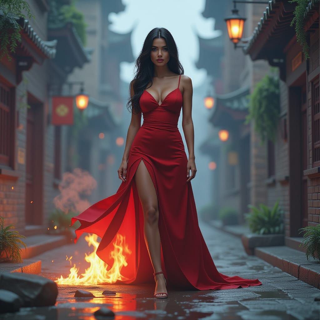 Her I am not a hot mess. I am a spicy disaster