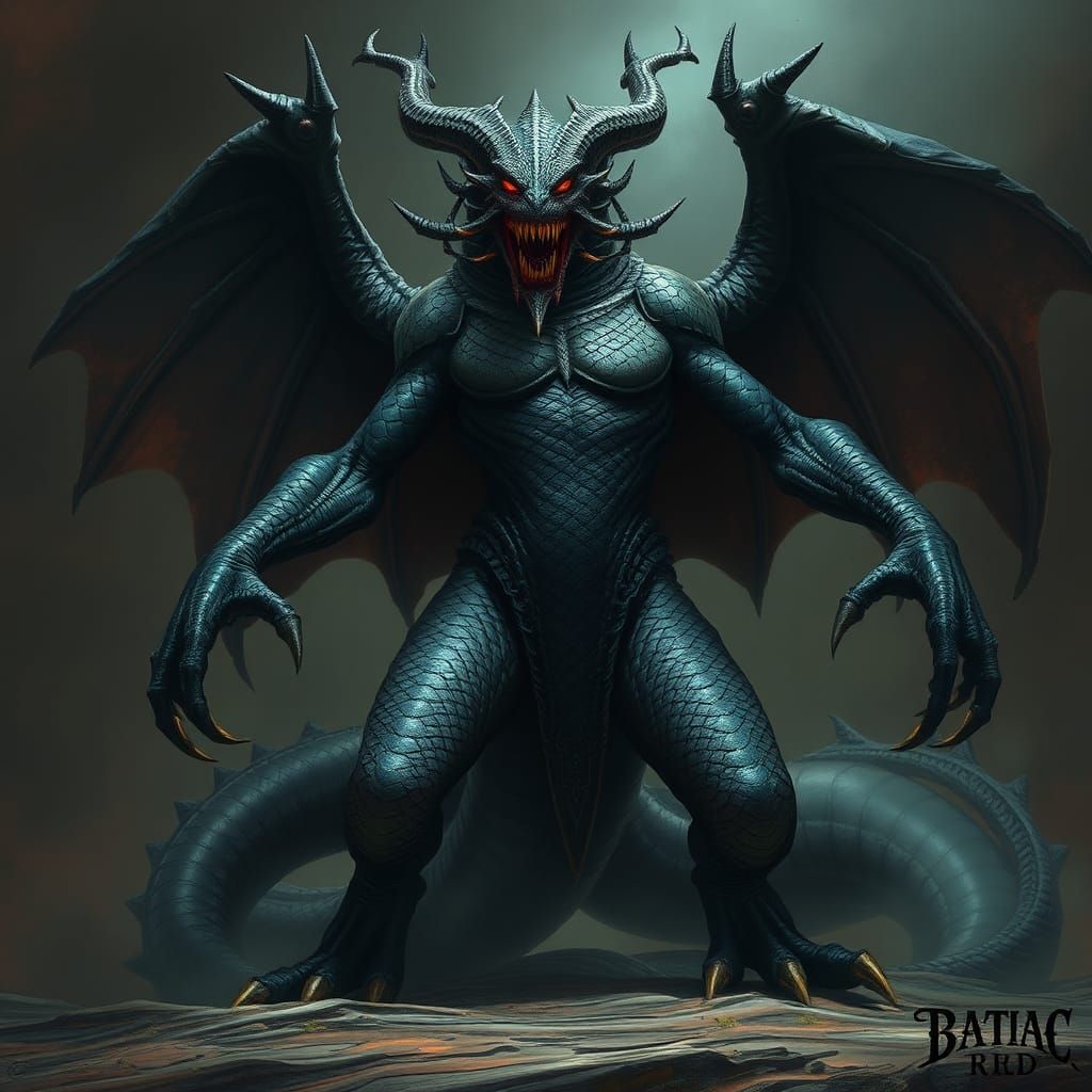 Fearsome Caoránach, Mother of Demons: A Digital Rendering