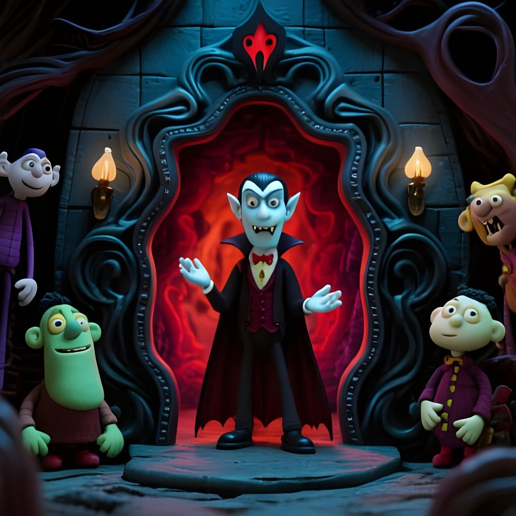 Hi-End Vampire Portal Inspired by Chaim Soutine