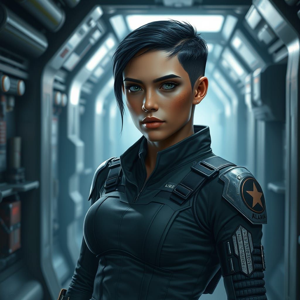 Surreal Portrait of a Republic Special Forces Lieutenant in ...