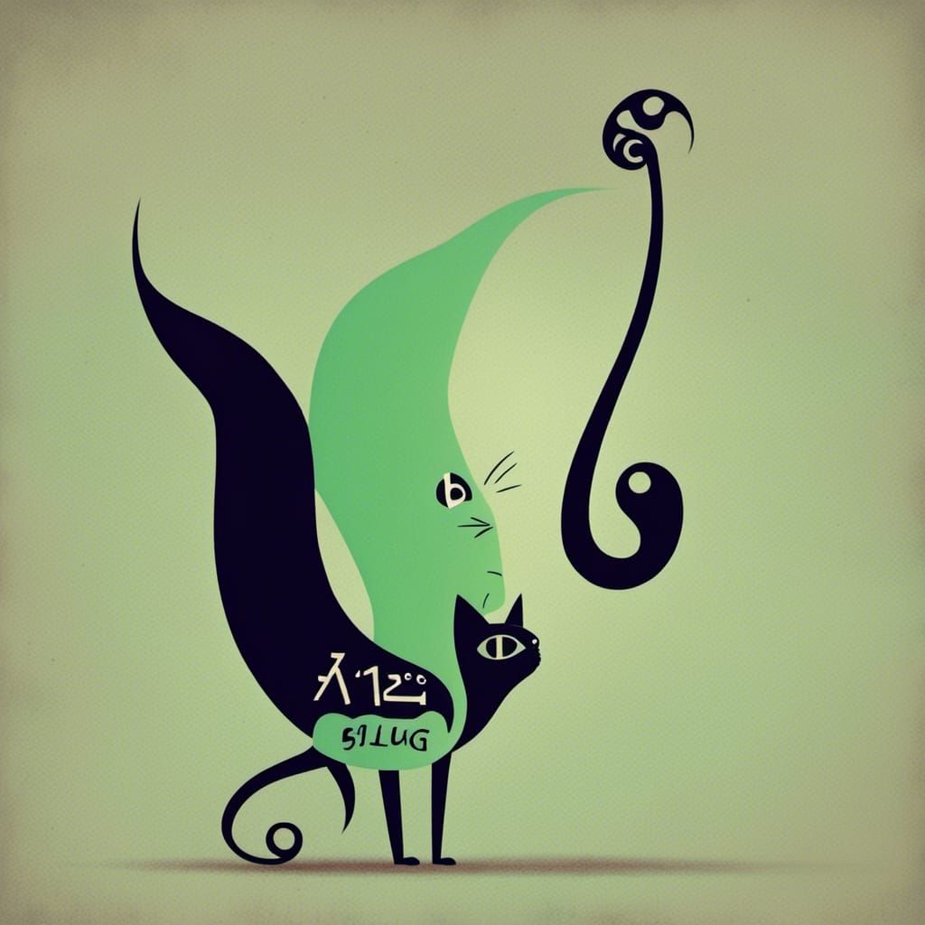 Cat Slug Spinach is a refined art critic