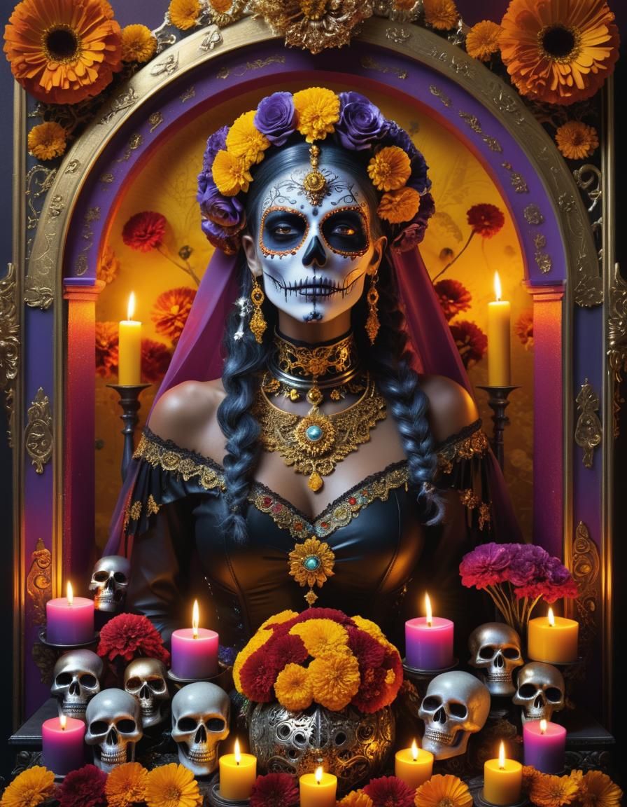 Día de los Muertos Altar