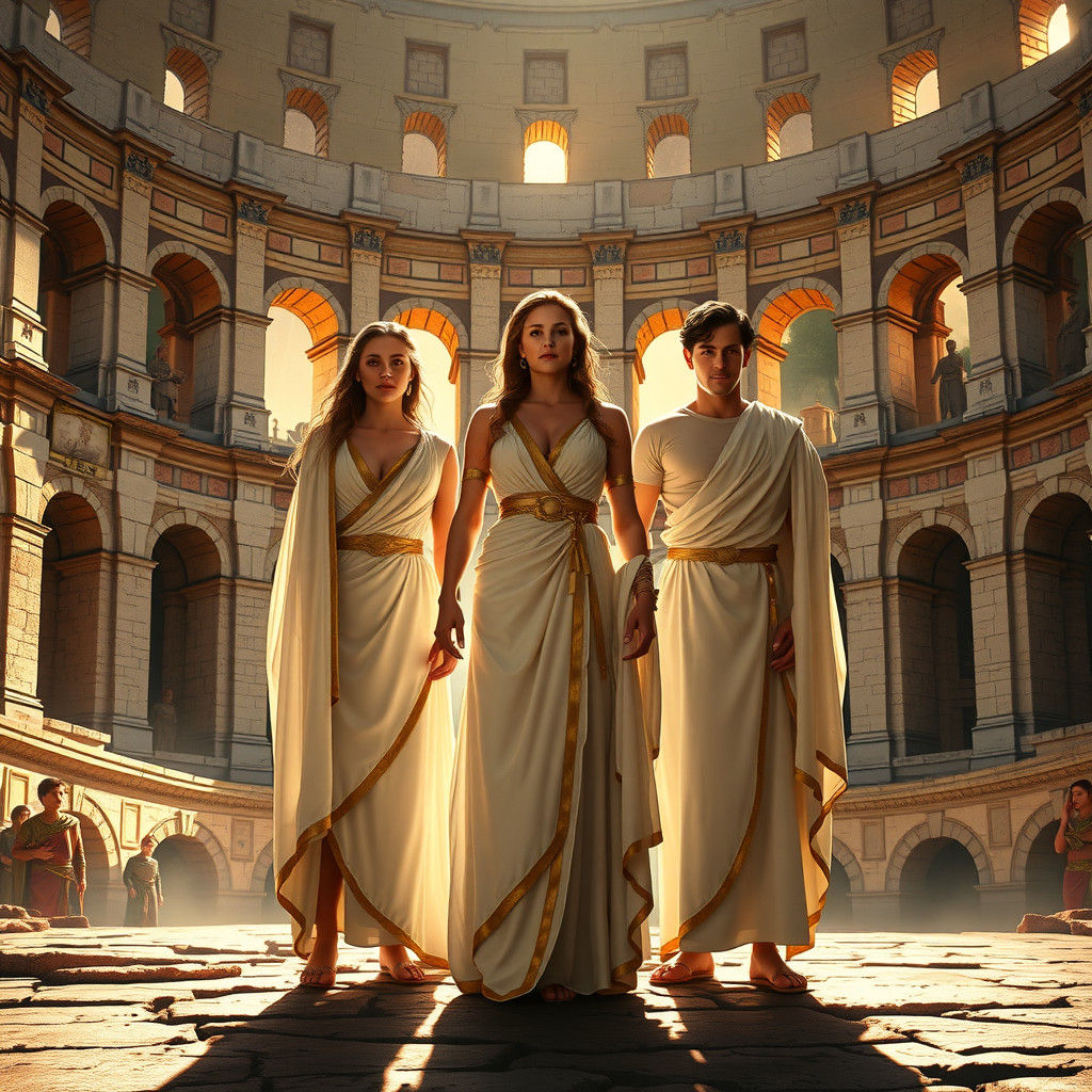 Andromeda and Brothers Face Judgment at Coliseum in HDR