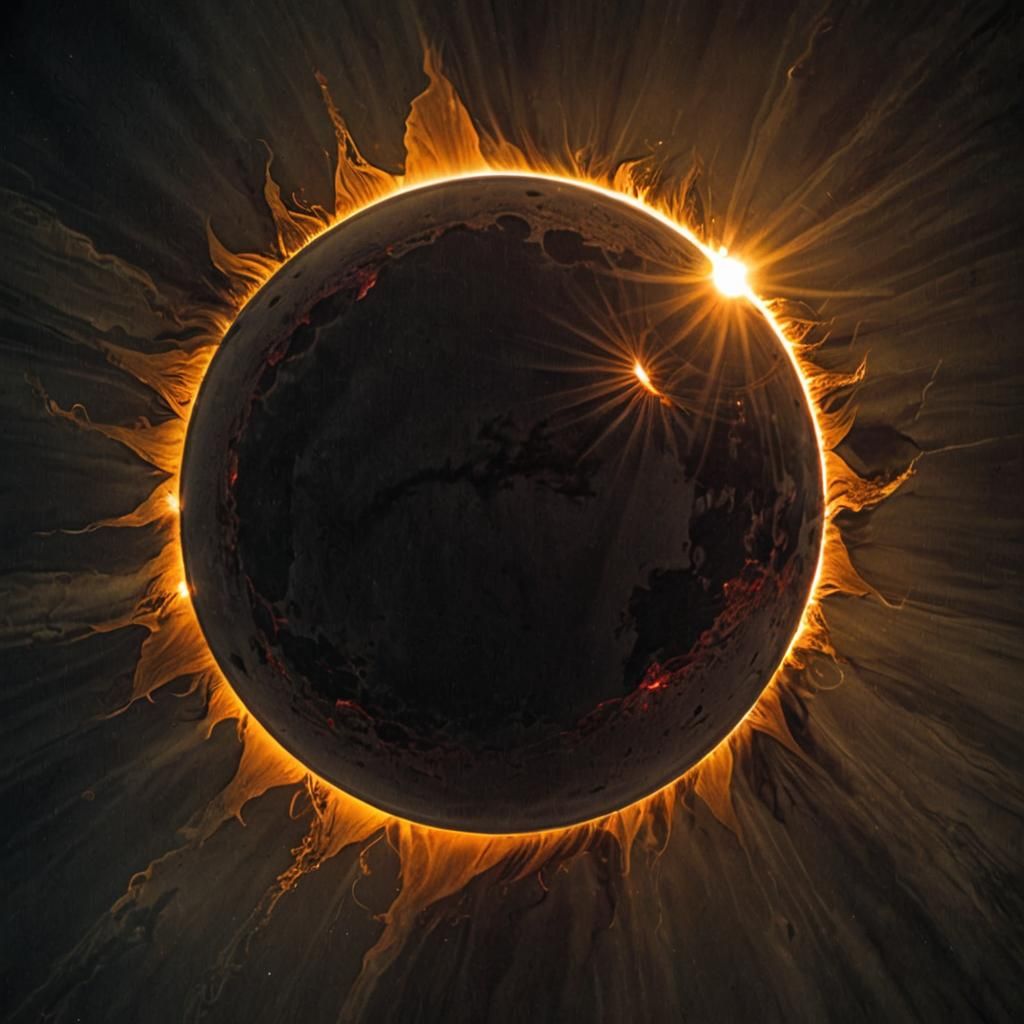 Hyperrealistic Solar Eclipse in High Definition