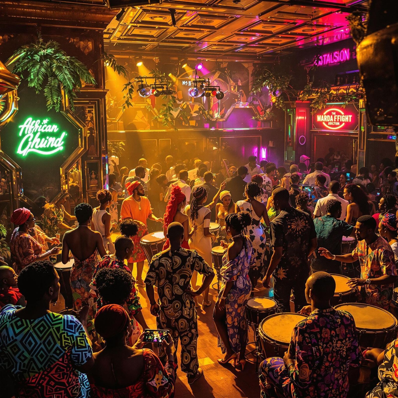 Electric Nightlife in West Africa