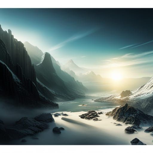 Provocative Pose in Maximalist Digital Painting