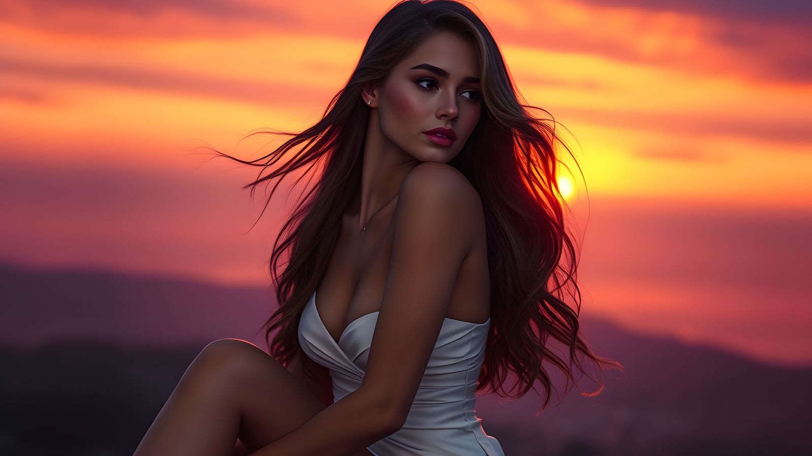 Most Beautiful Woman on Earth in Hyperrealistic Photo