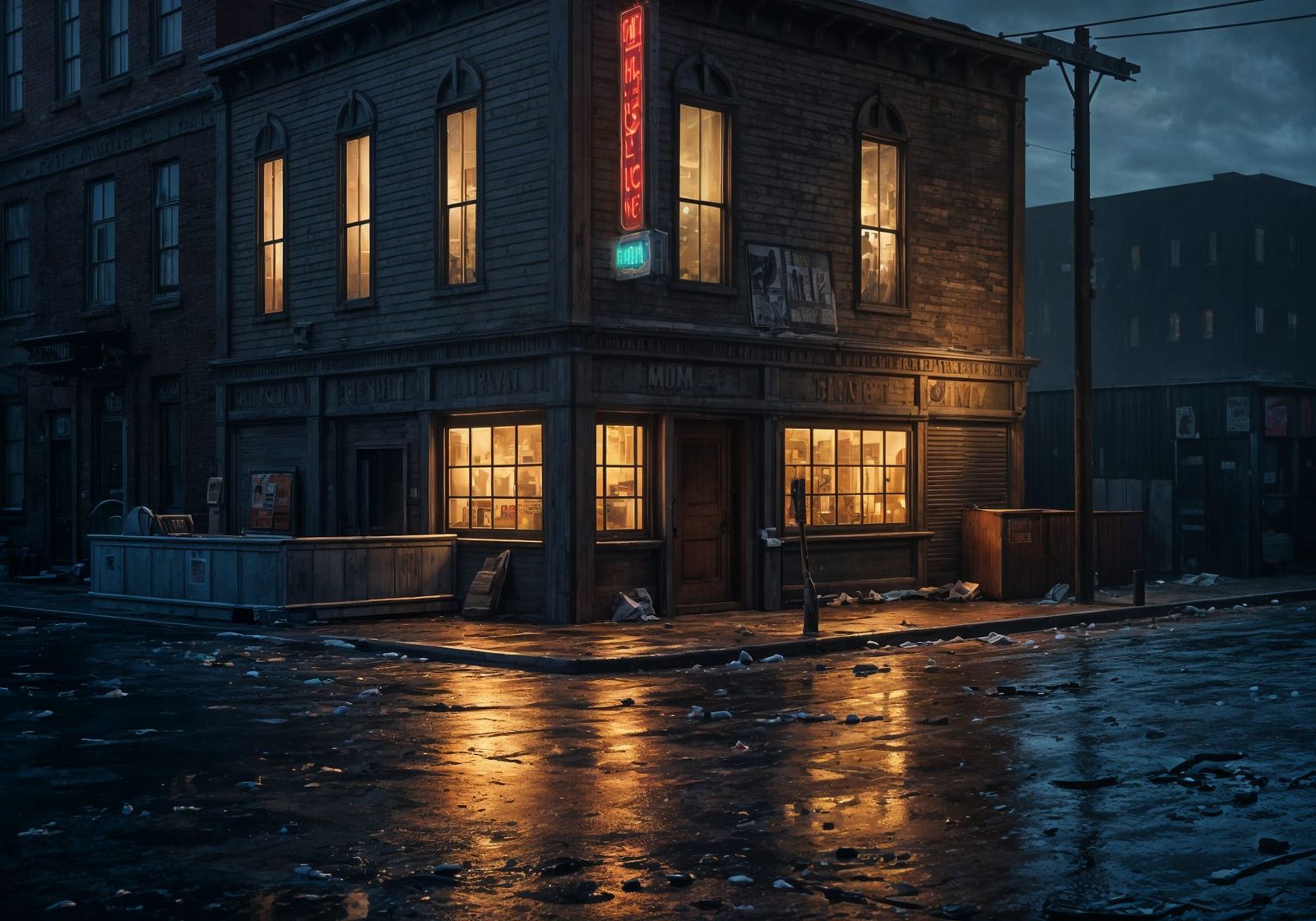 Twilight Music Shop on Desolation Row