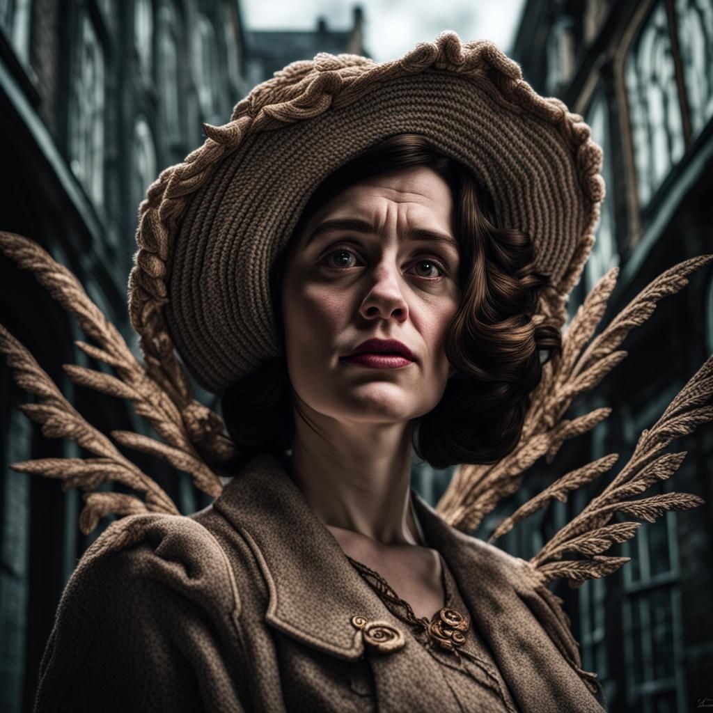 Hyperrealistic Portrait of Petunia Dursley