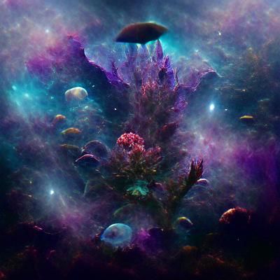 Nebula Undersea: A Cosmic Ocean Dreamscape
