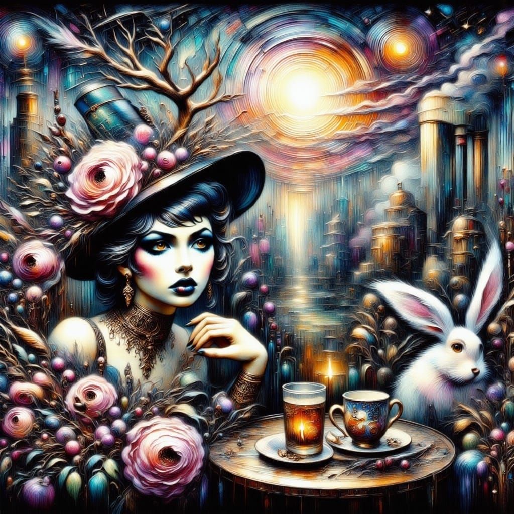 Wonderland Tea Party at Stonehenge