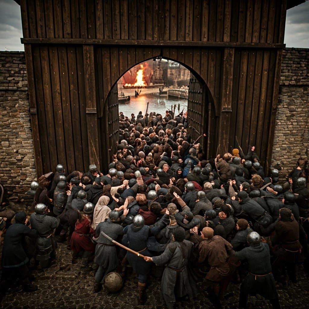 Medieval Mayhem at the City Gates
