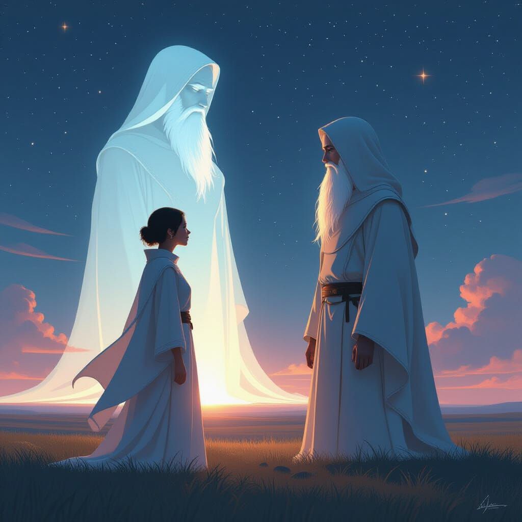 Cosmic Encounter: A Moment of Self-Realization