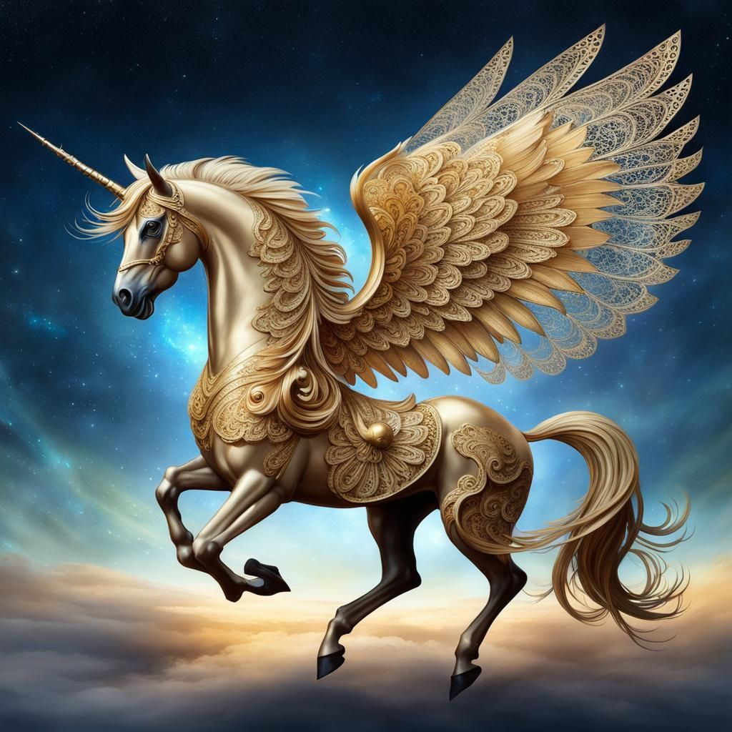 Gold Pegasus