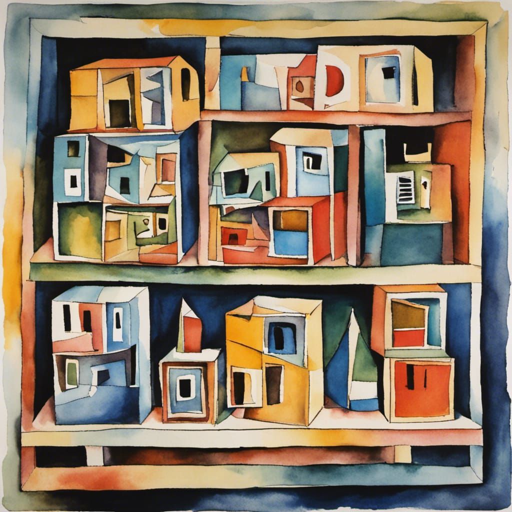 Picasso's Watercolor Art Brut Box Shop