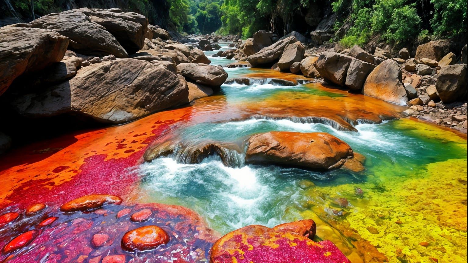 Colombia's River of Seven Colors: Caño Cristales