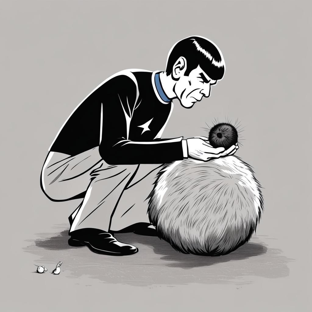 Spock's Unexpected Affection for a Tribble