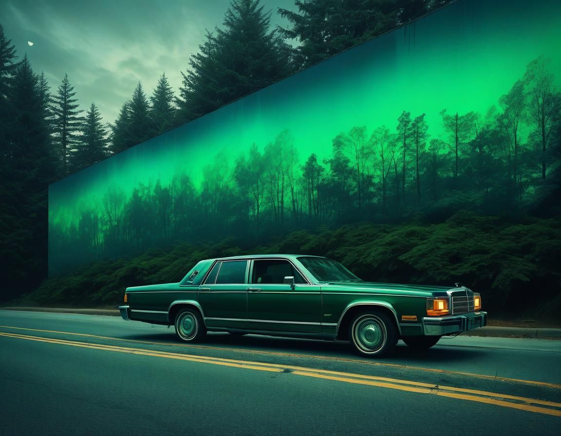 Ethereal Abstract Art: Drive-By Decency