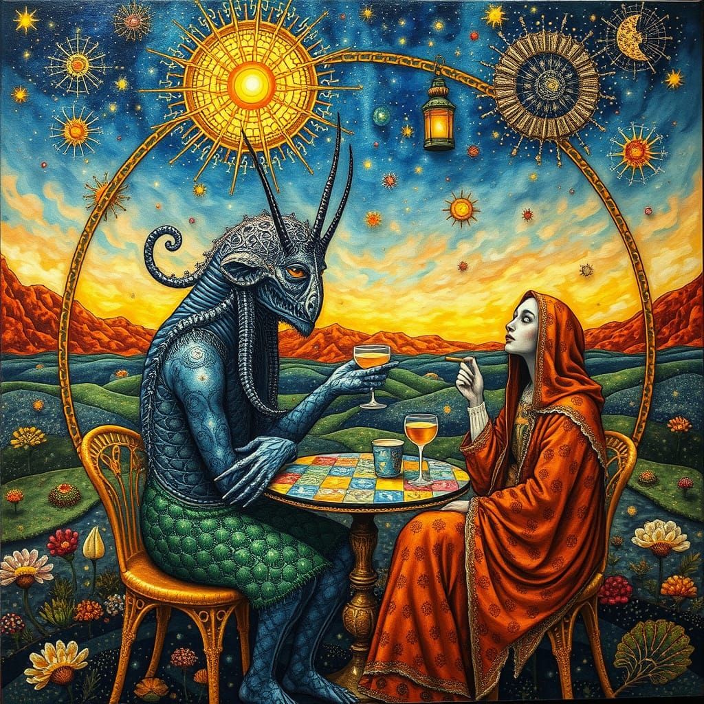 Psychedelic Utopia: Sacred Geometry in a Maximalist Style