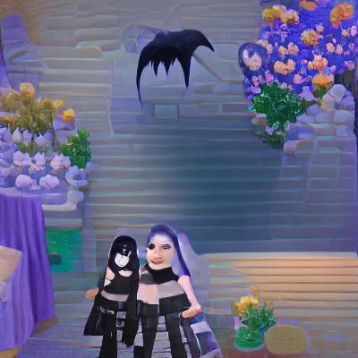 AI Generated Image Based on a Short Prompt