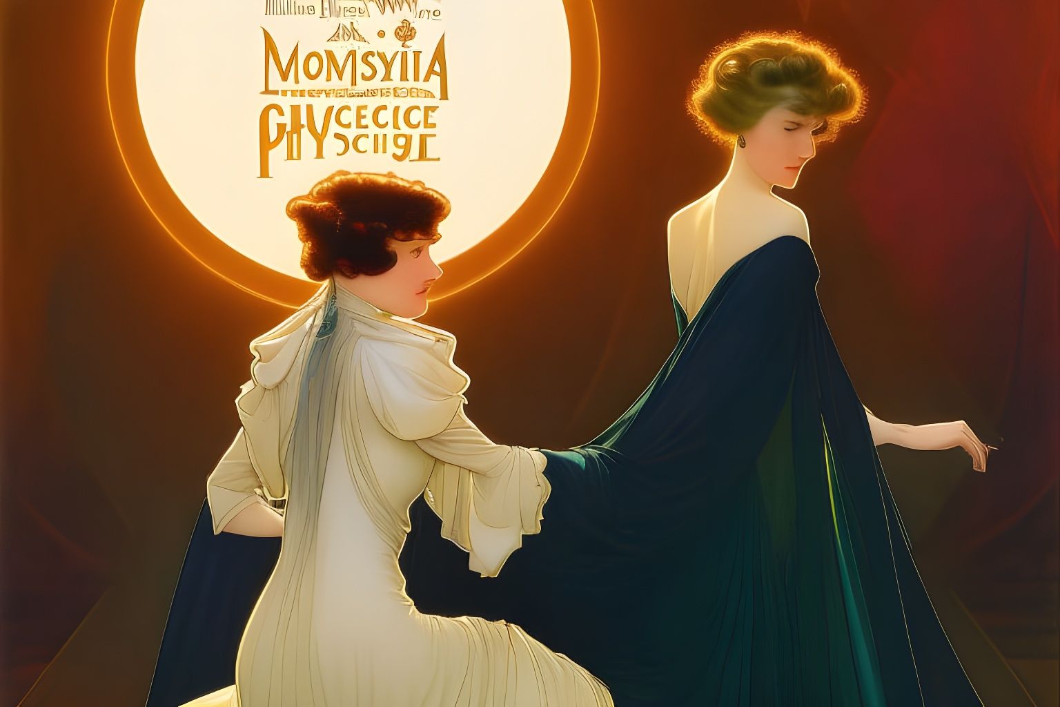 Gynoid Governess: Art Nouveau Graphic Novel