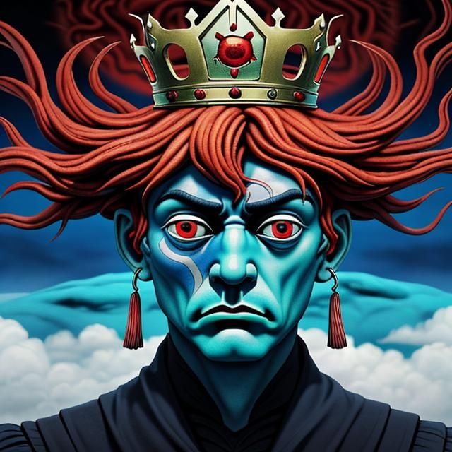 Reimagined Album Cover: Court of the Crimson King