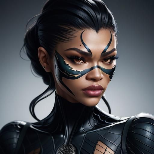 Zendaya,she venom symbiote