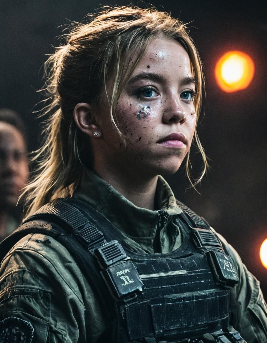 Sydney Sweeney as Call of Duty Operator