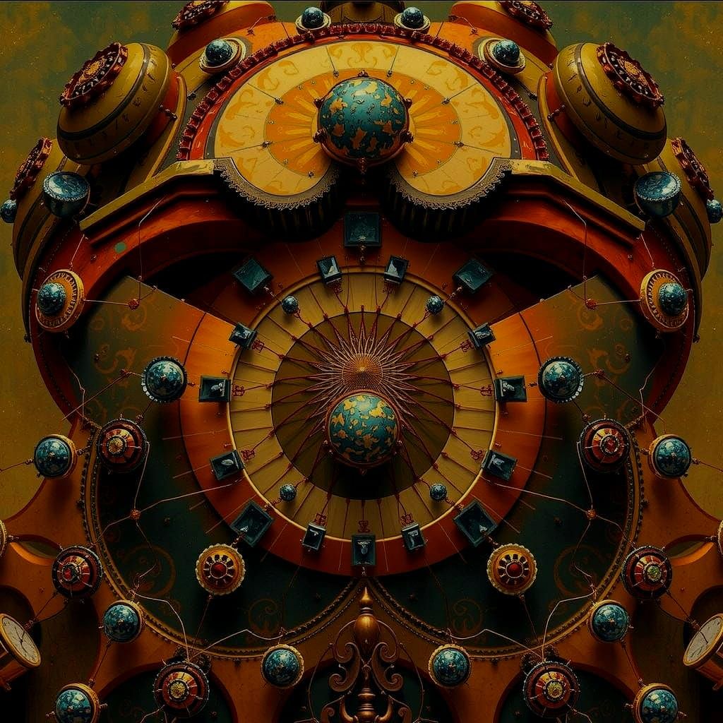 Dynamic Swirling Vortex of Abstract Motion