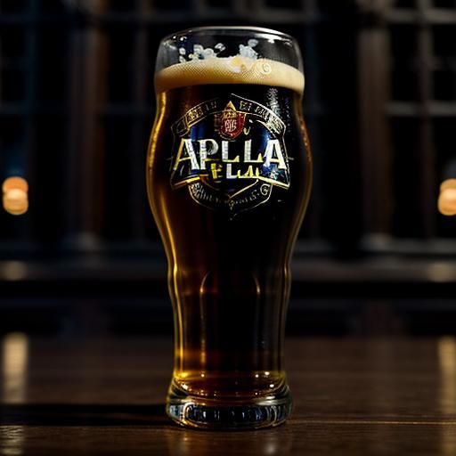 Hyperrealistic Harry Potter Enjoying a Stella Artois