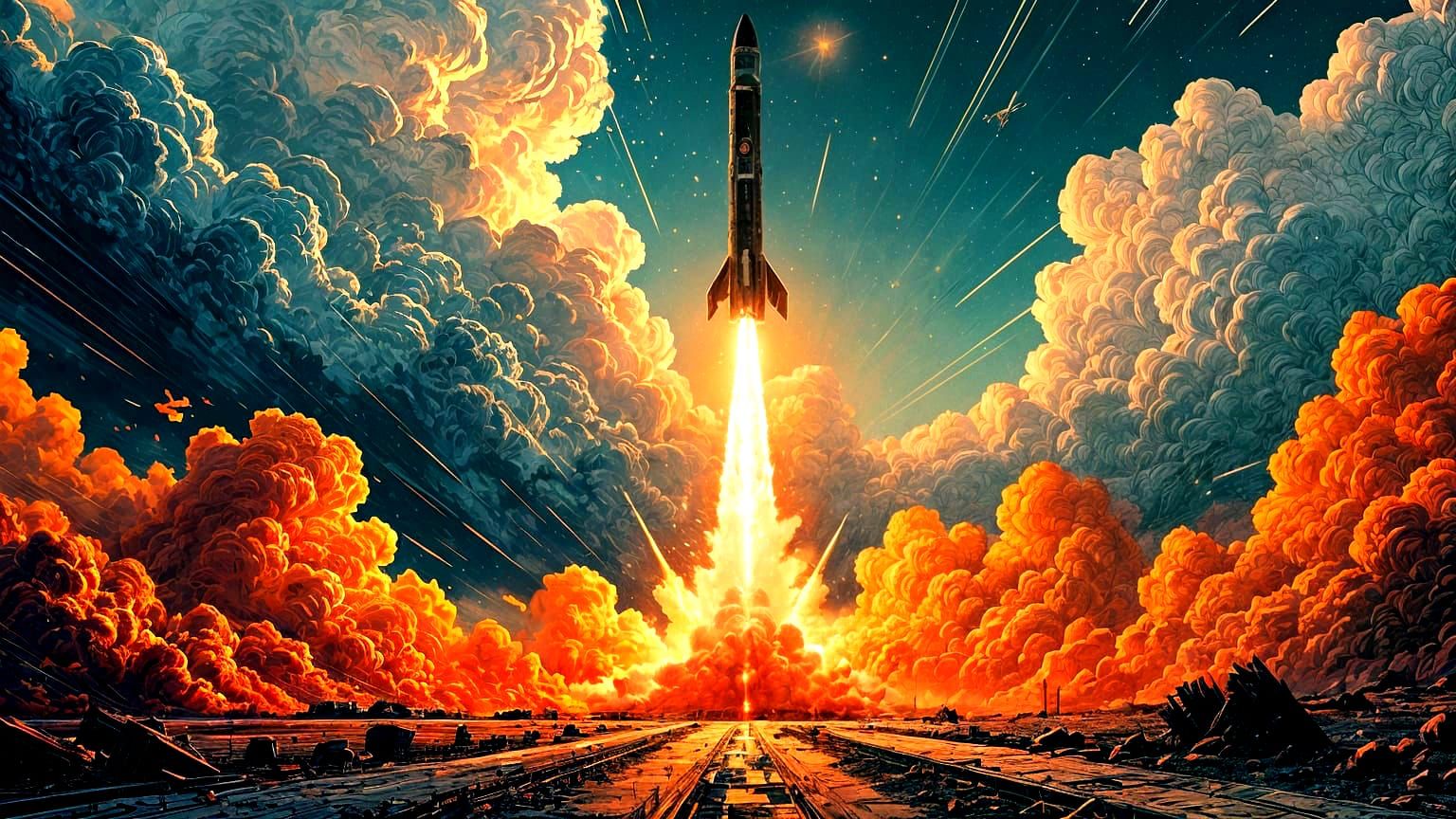 “BLAST OFF!  We have ignition!  We have ignition!”