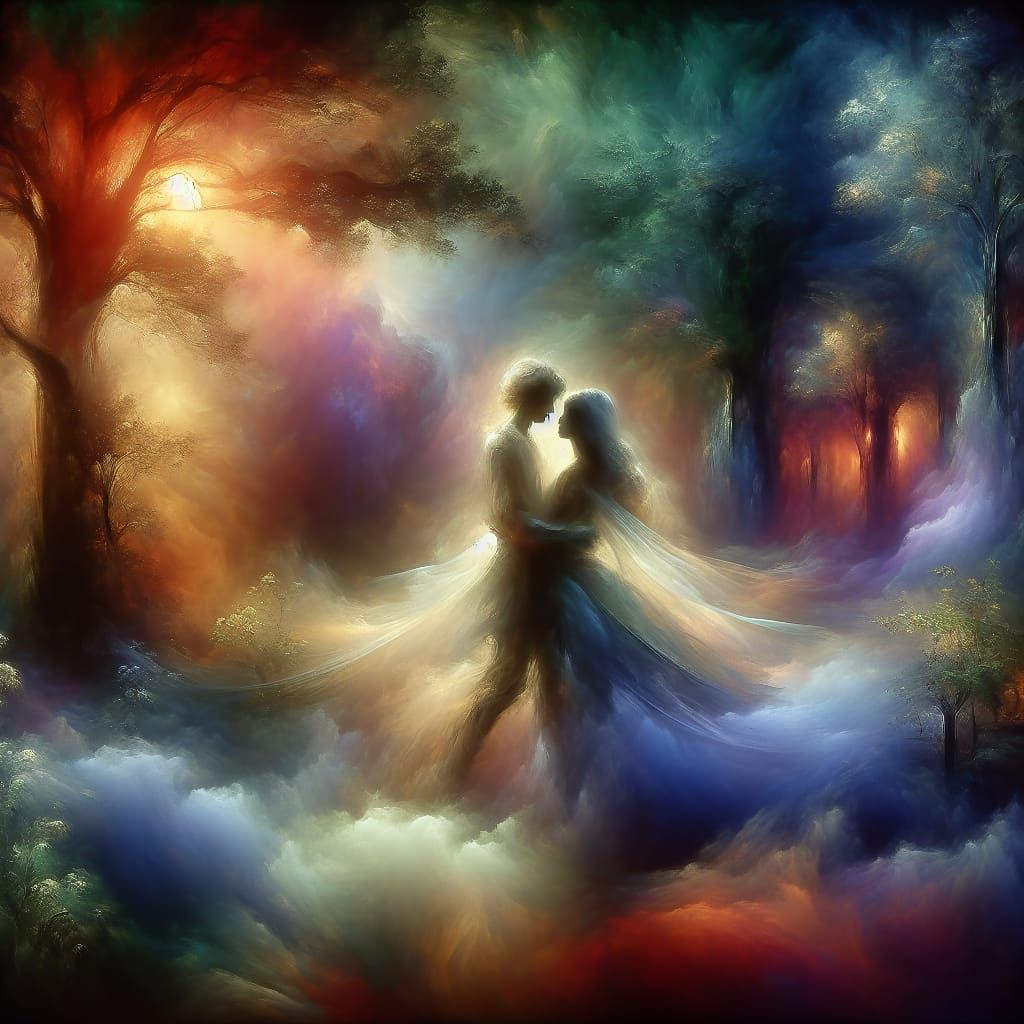 Entwining Fog of Lovers