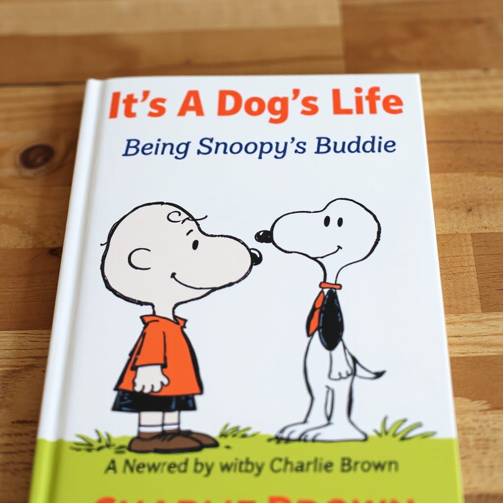Charlie Brown and Snoopy Book Cover: A Dog's Life