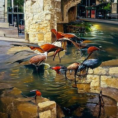 San Antonio, Texas: Oil Painting by Gurney