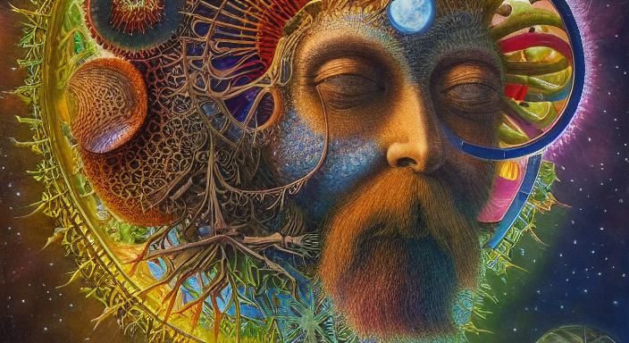 Surreal Mixed Media Art: Pain and Remembrance