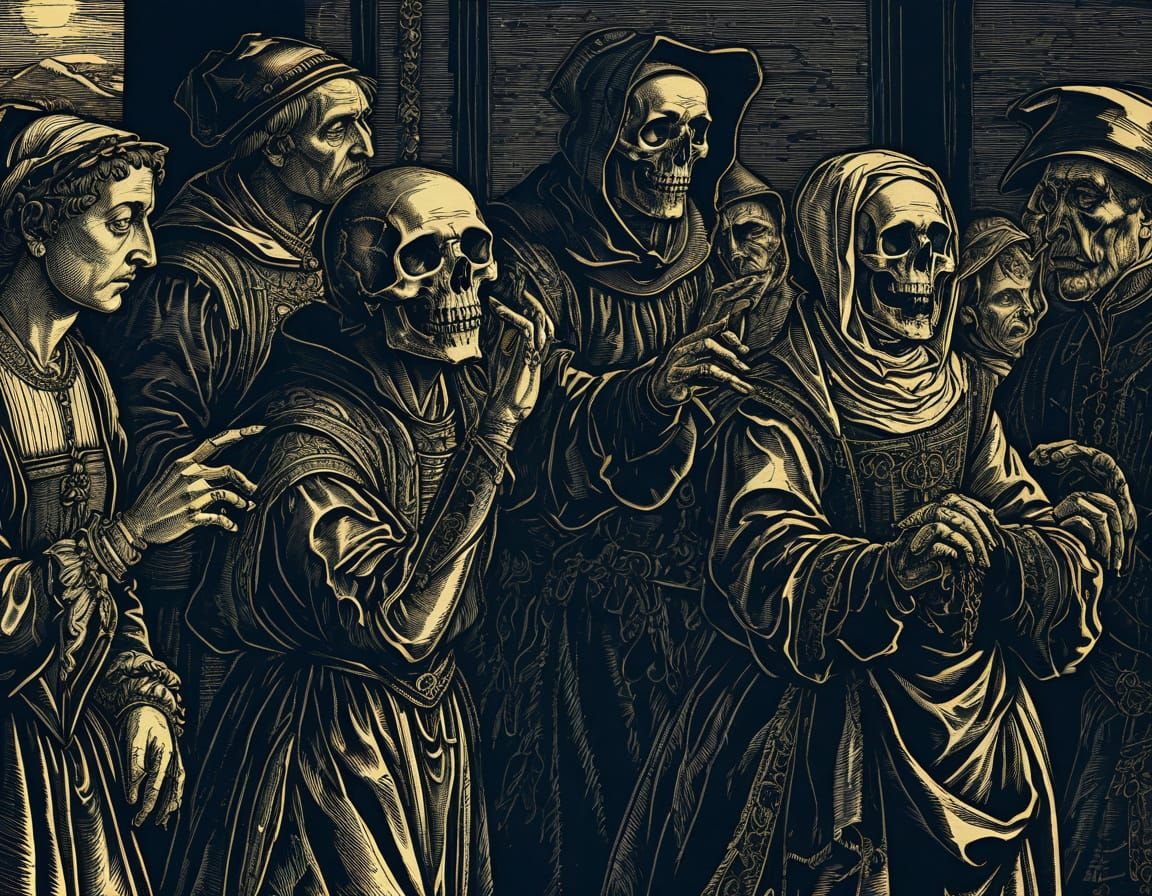 Death and the Social Classes: A Renaissance Woodcut