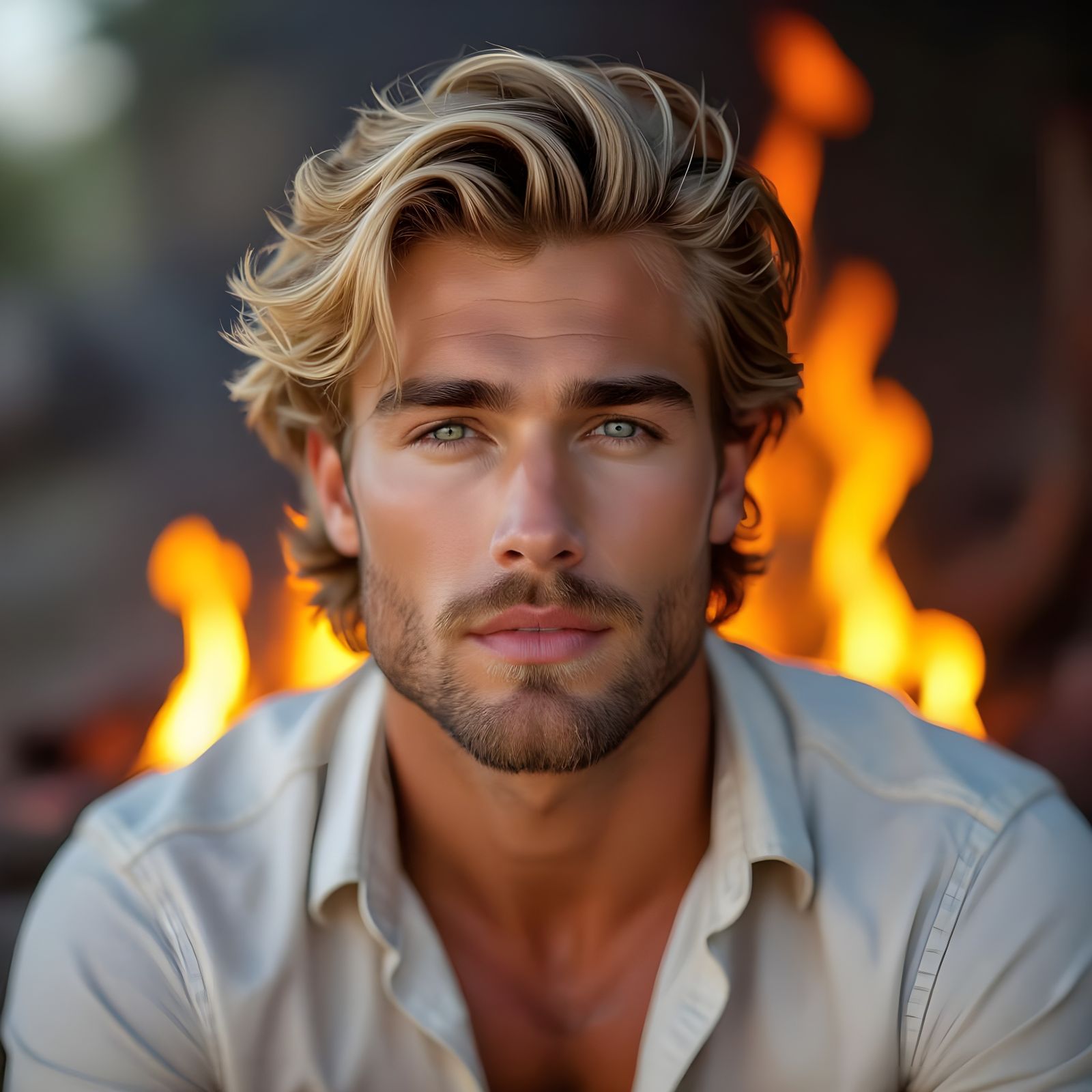 Fiery Blond Hunk