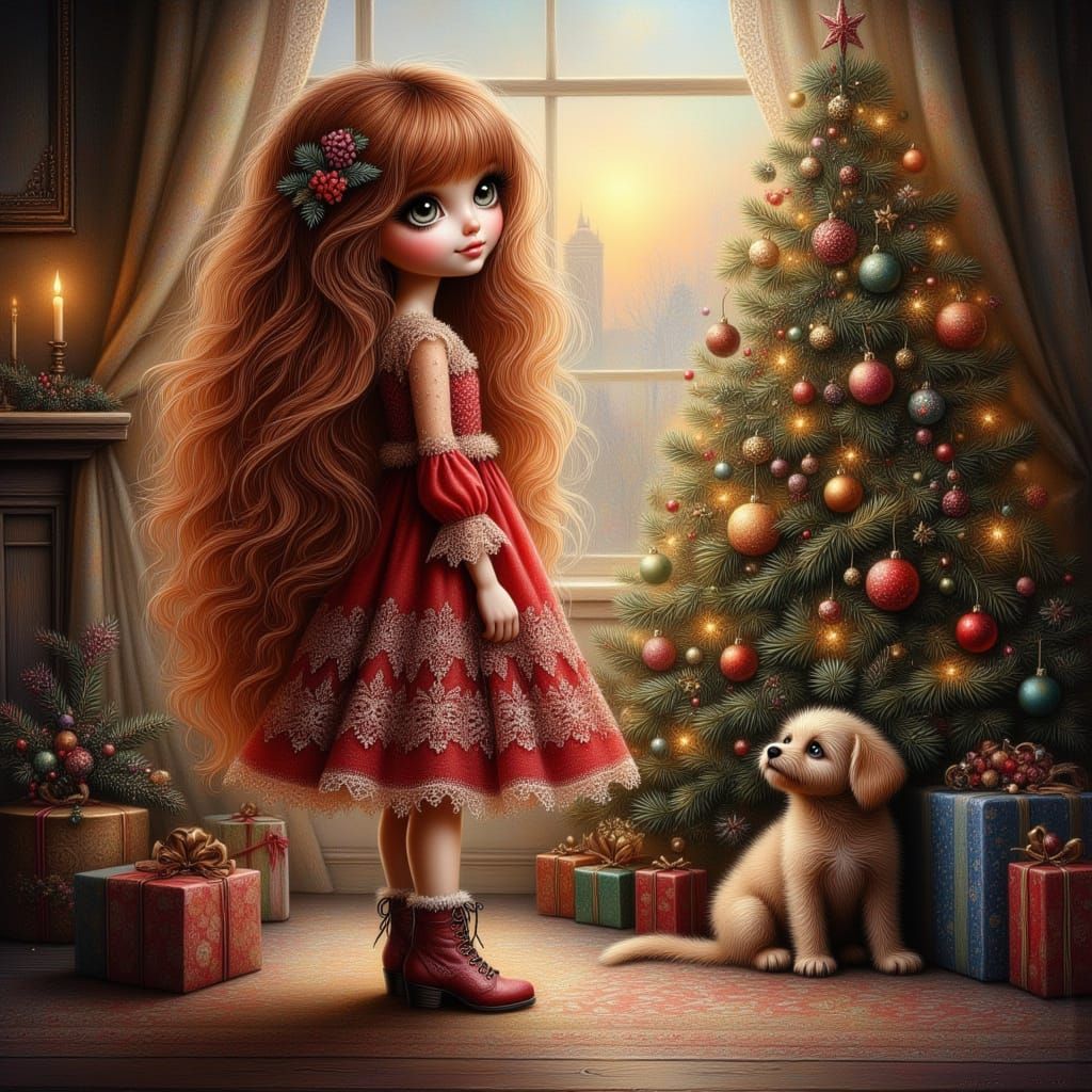 <lora:Holiday Dolls:0.55>   <lora:Such A Cutie:0.35> <lora:A...