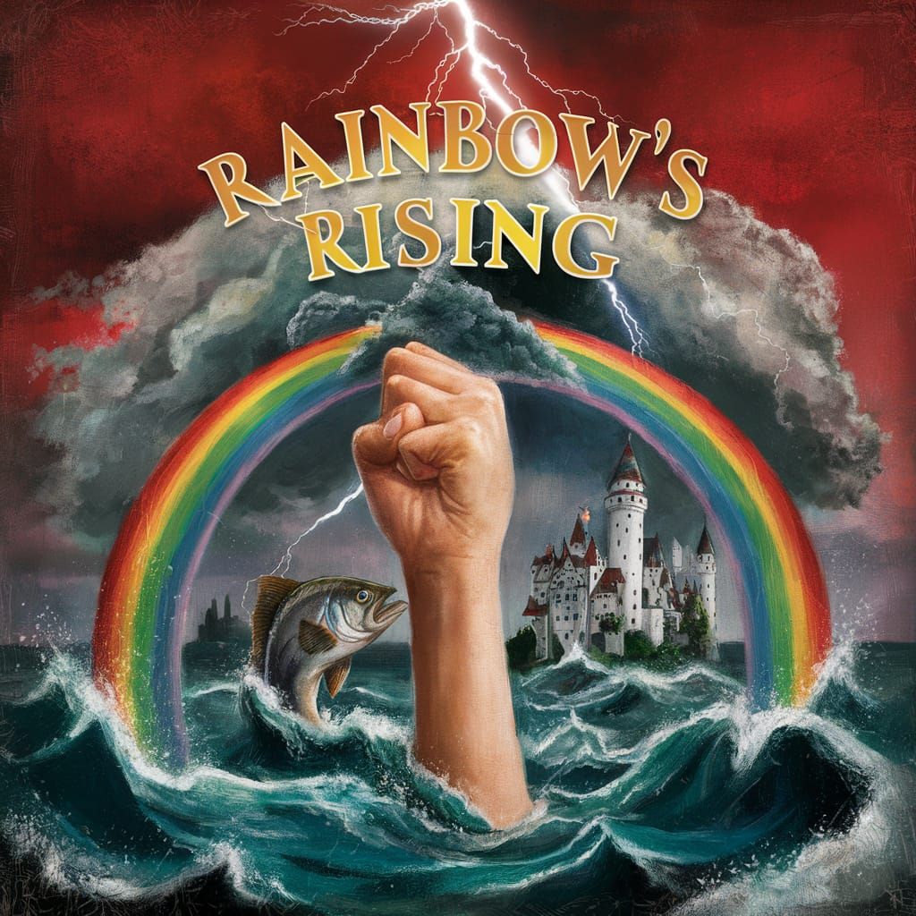 Rainbow's "Rising" Alternate Album Cover