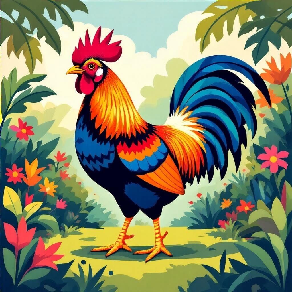 Hola! Rooster.