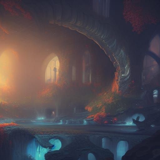 Detailed Recording Studio: Fantasy Concept Art