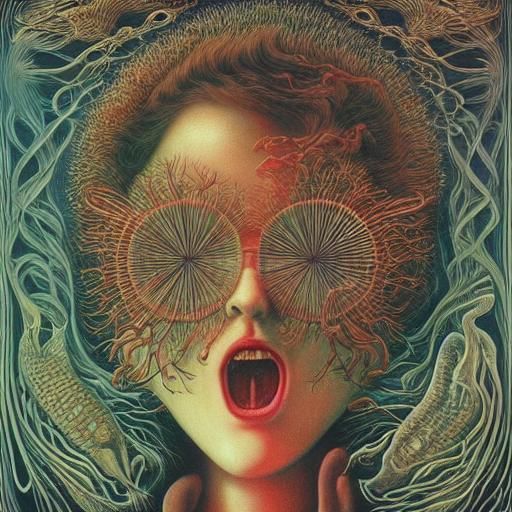 Surreal Orbit: A Fairytale Vision in Space