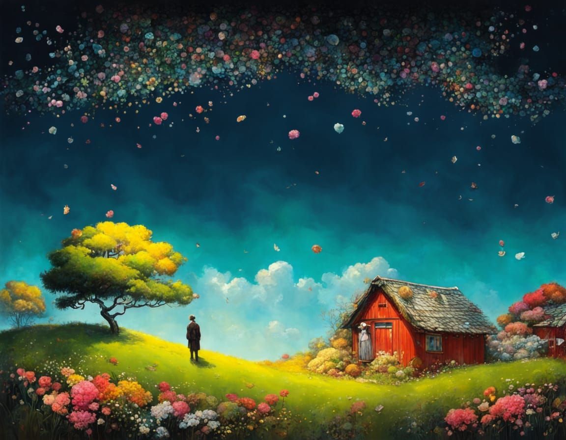 Stylized Portrait of a Woman