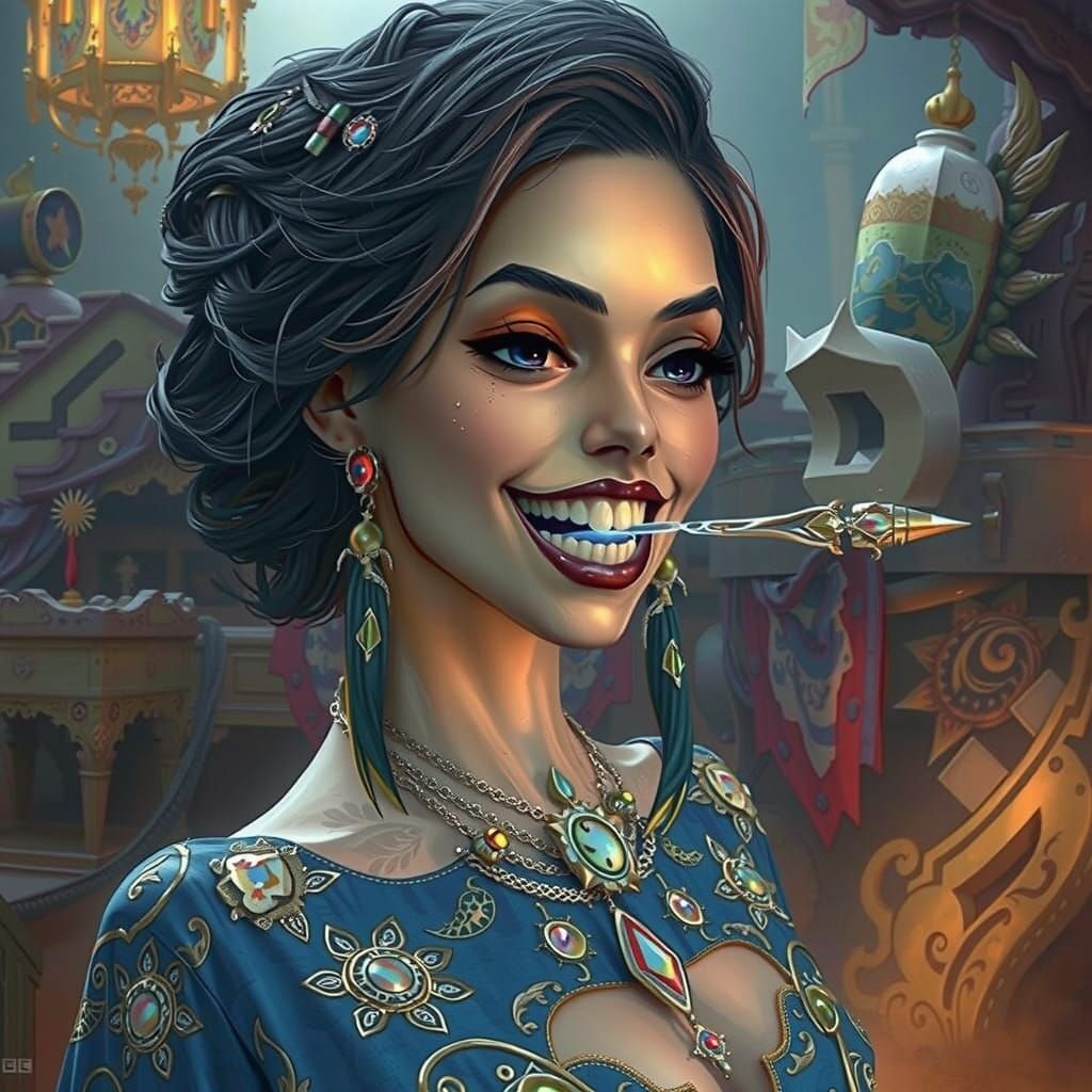 Mysterious Silence: A Young Woman Trapped by Otherworldly Ad...