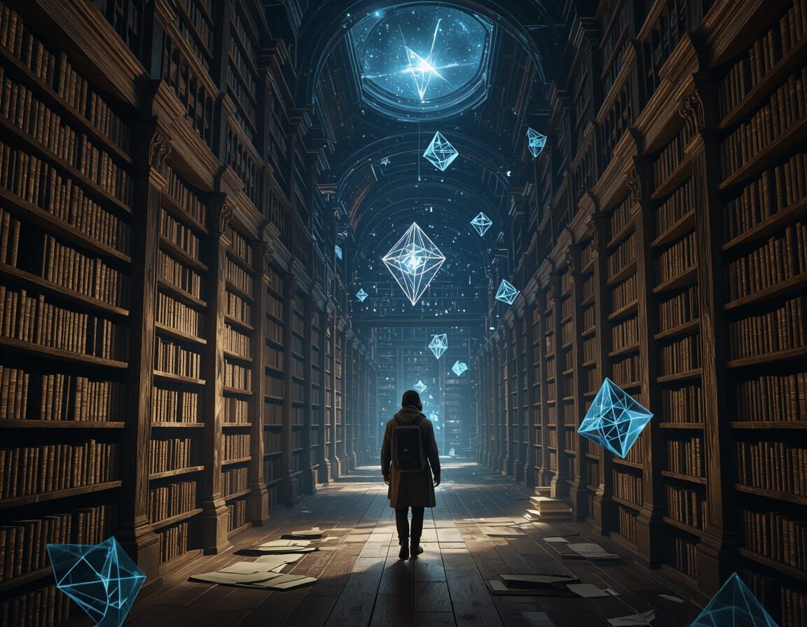 Explorer in Cosmic Starlight Library