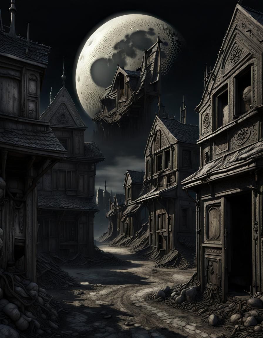 Eerie Abandoned Village Dominated by Supernatural Spirits