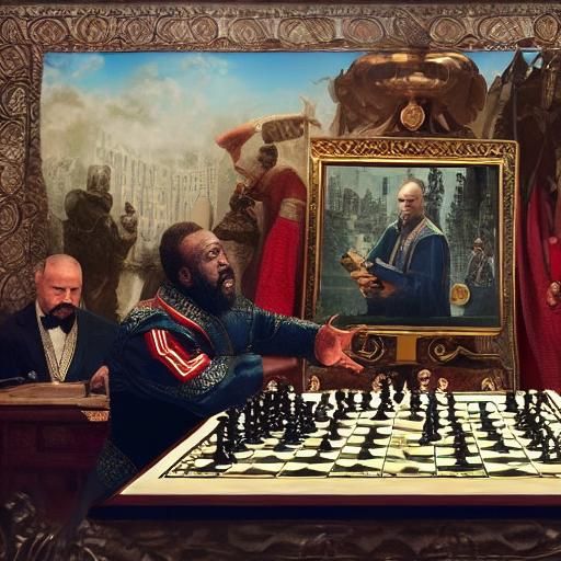 Mr. T and Putin in Epic Chess Showdown