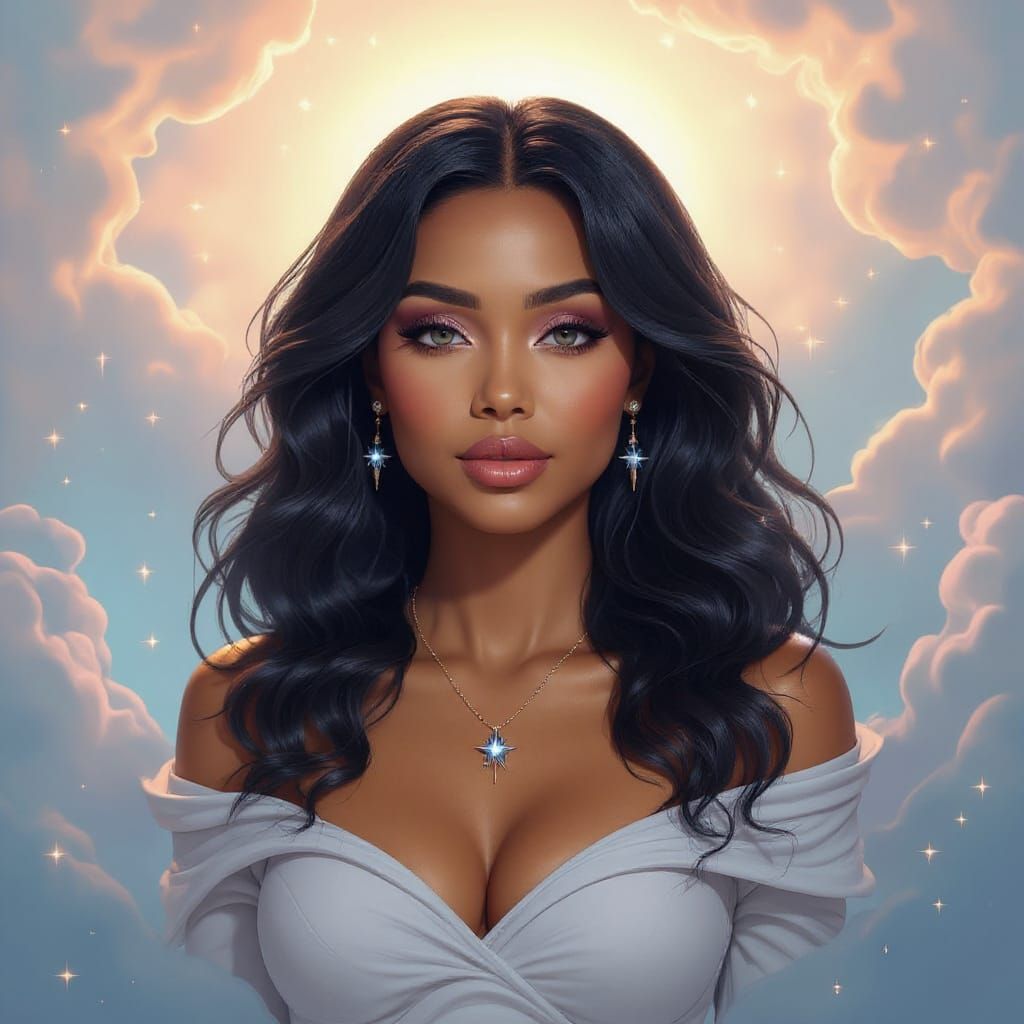 Realistic AI-Generated Woman